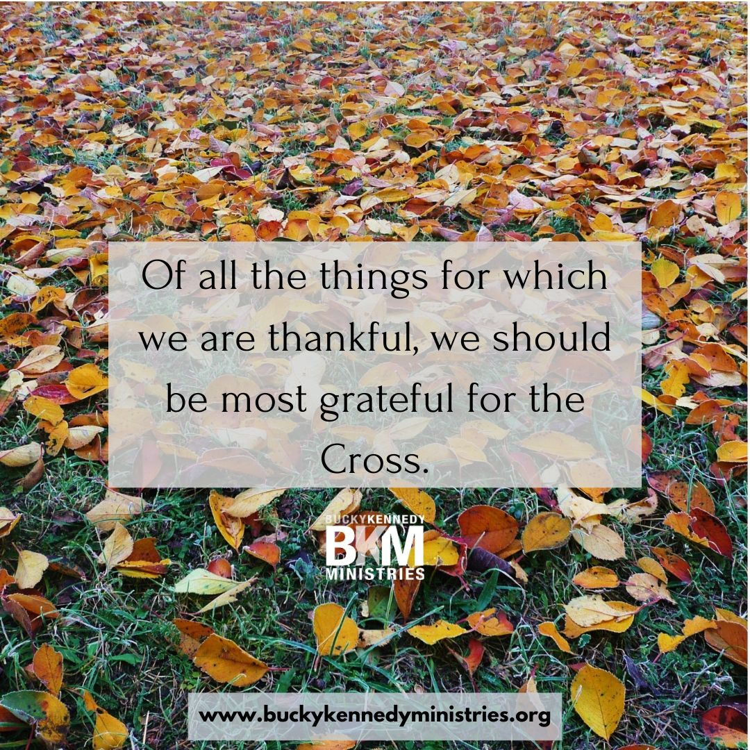 Are you grateful for the love shown on the Cross? It is the bridge spanning the chasm of condemnation that kept us separated from God.