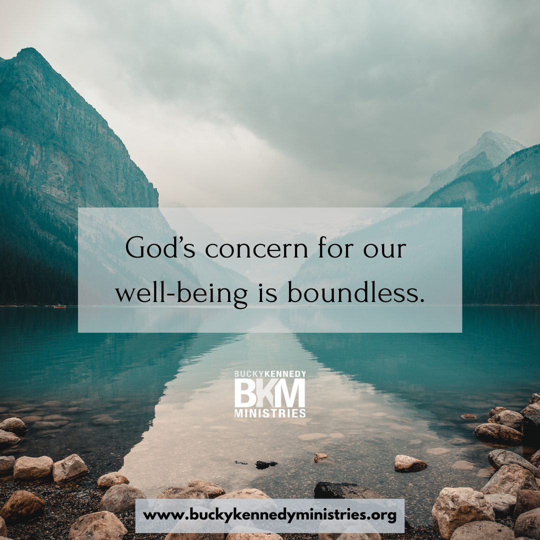 God’s Concern for Our Well-being